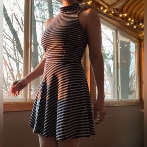 SUPER CUTE Emerald Sundae Two Piece mock neck top and skirt “Dress” Set